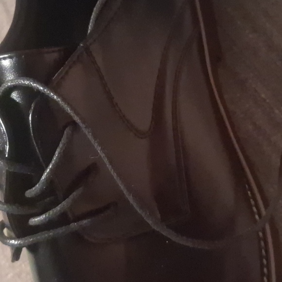 Tanner Classic Black Men’s Derby Dress Shoes – Size 46 EU / 12 US, With Bag - Picture 7 of 16